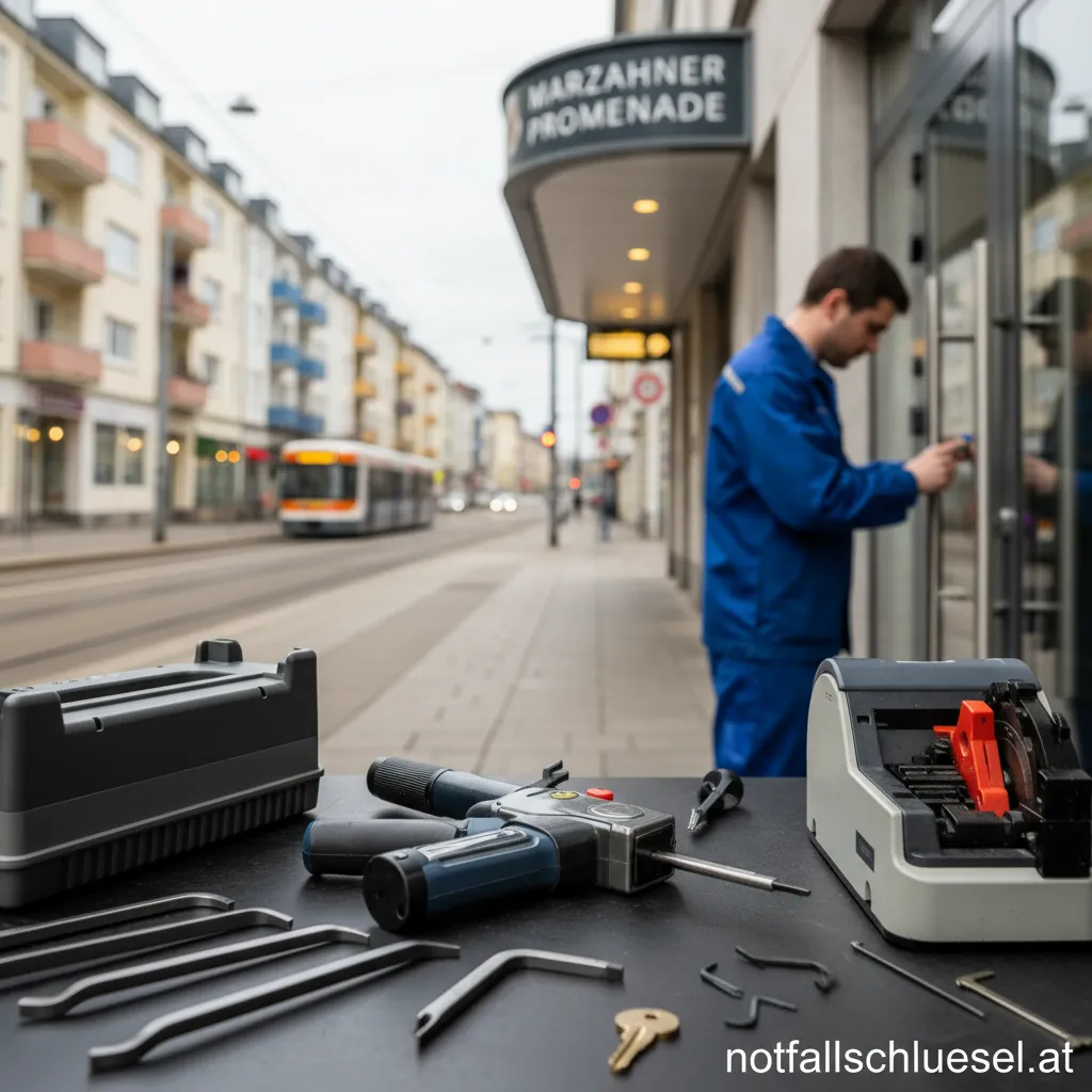 Schlüsseldienst Marzahner Promenade öffnet eine Tür